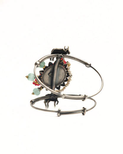 The Peacock Party Cuff