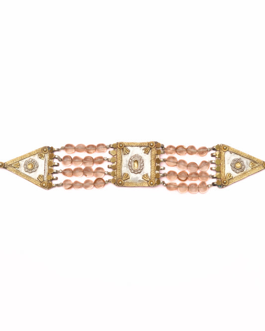 The Rosé Bead Choker