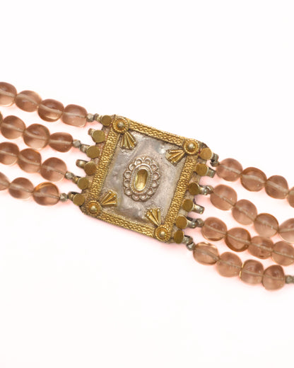 The Rosé Bead Choker