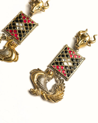 The Beauty & the Beast Earrings