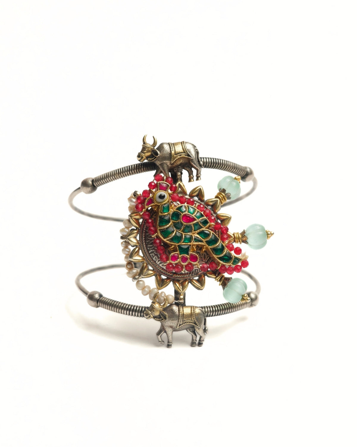 The Peacock Party Cuff