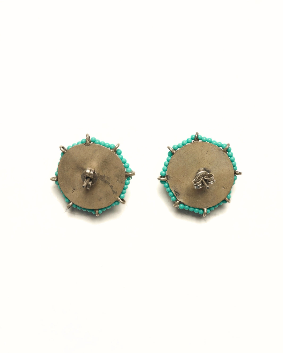 Gulmohar Studs – Blue