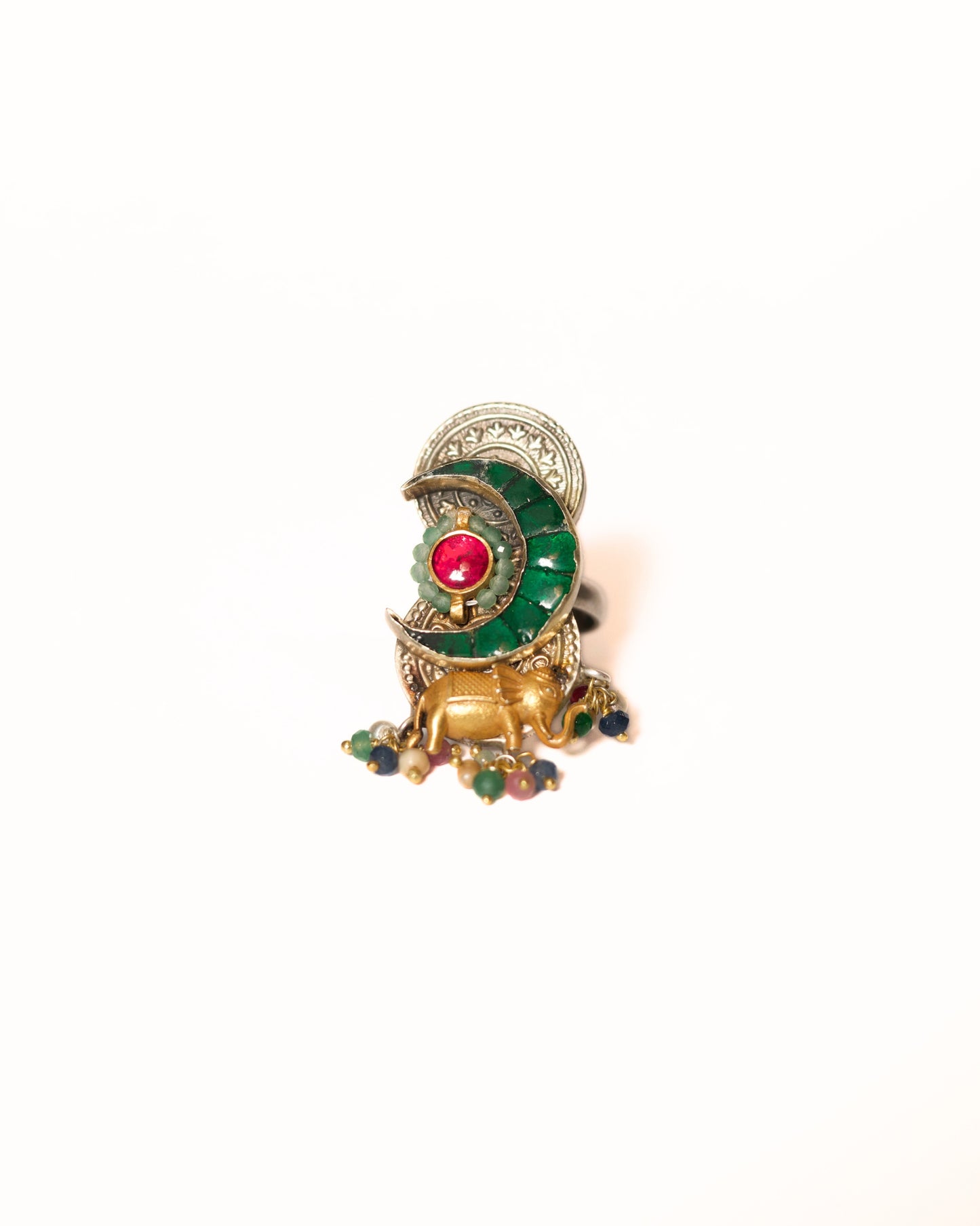 Crescent Gaj Ring