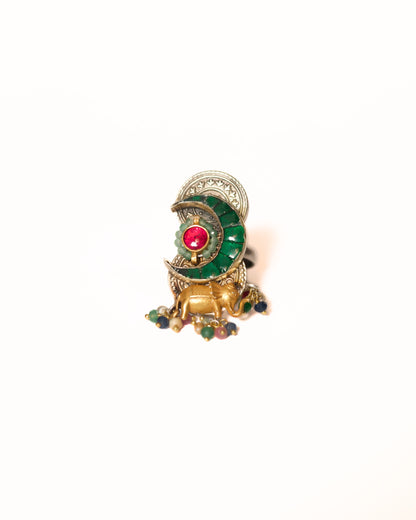 Crescent Gaj Ring