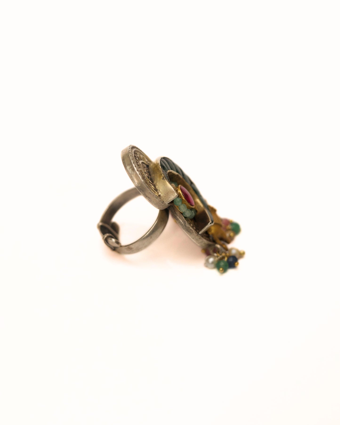 Crescent Gaj Ring