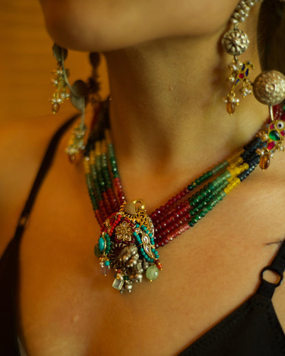 The Rainbow Jeweled Mor Maala