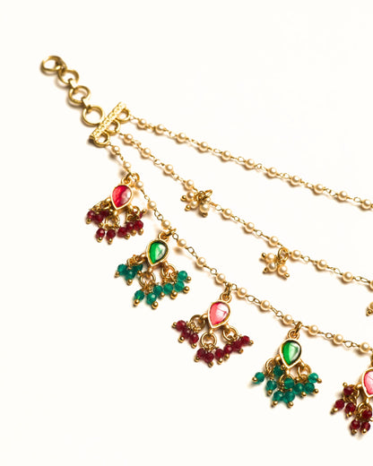 Tied Together Ear Chains