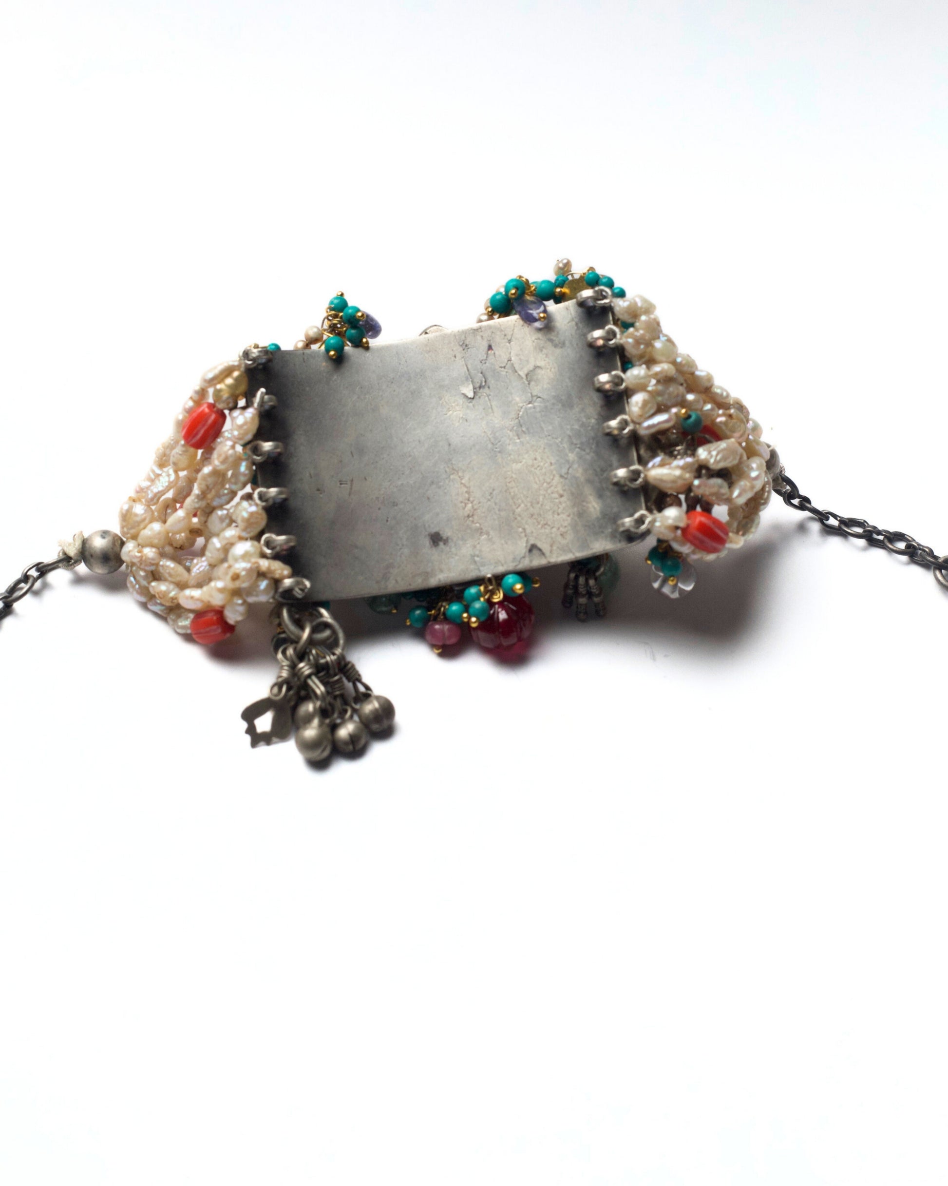Back view of Central Relic bracelet cum choker