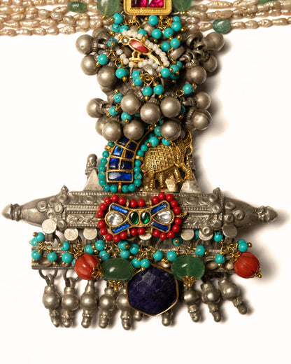 Sea Ghunghroo Choker