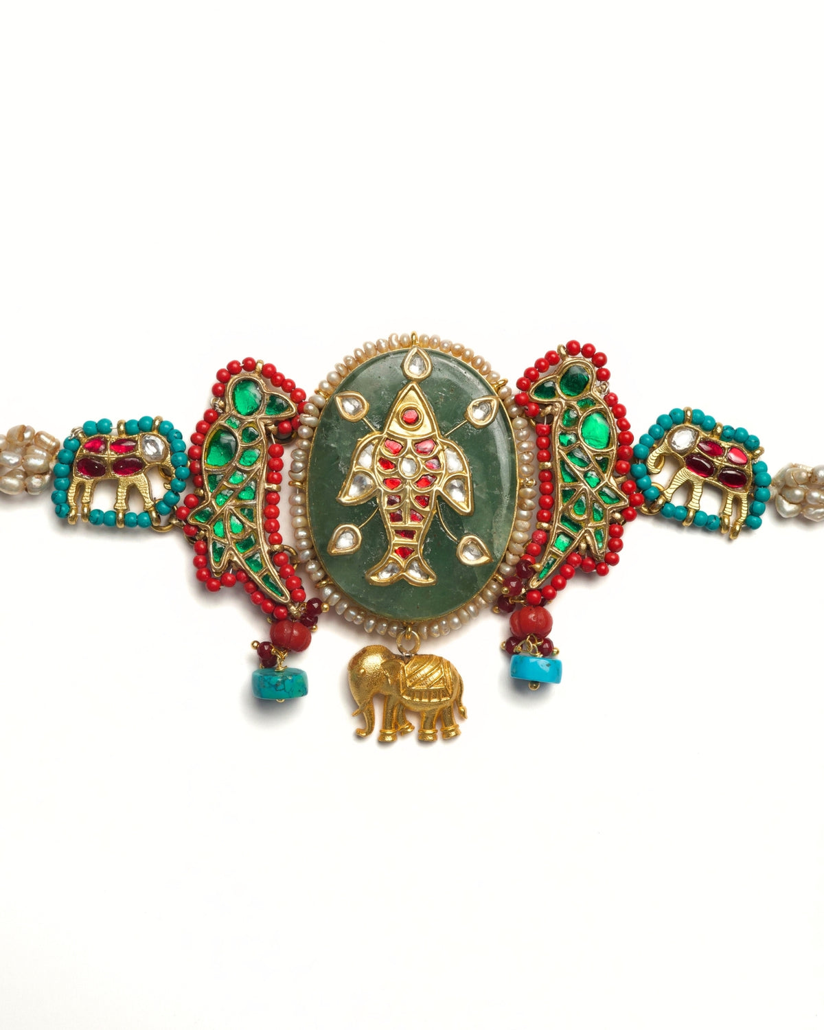 The Folk Tale Bracelet cum Choker