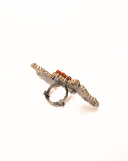 Amber Kairi Trio Ring