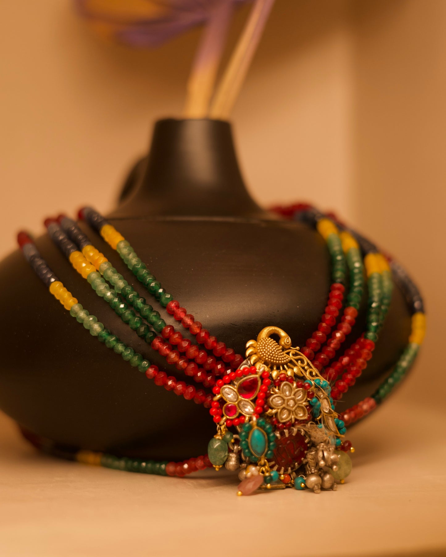 The Rainbow Jeweled Mor Maala