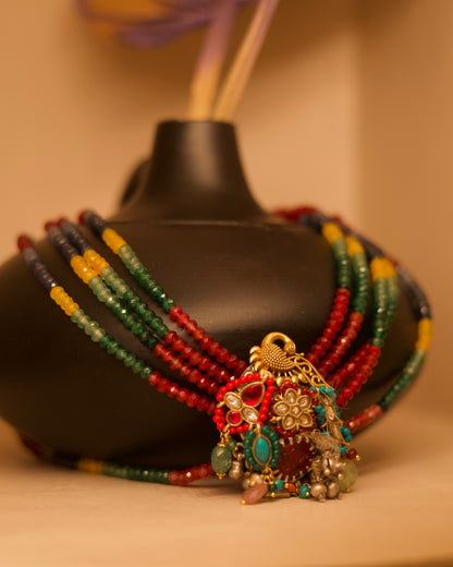 The Rainbow Jeweled Mor Maala