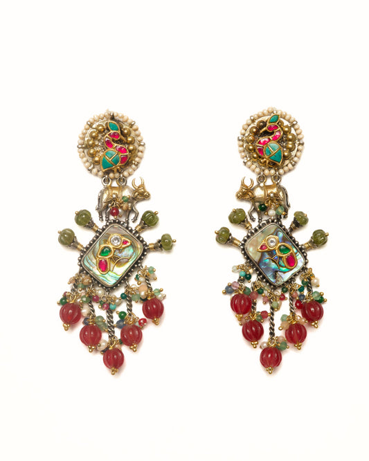 Nandi Cascade Earrings