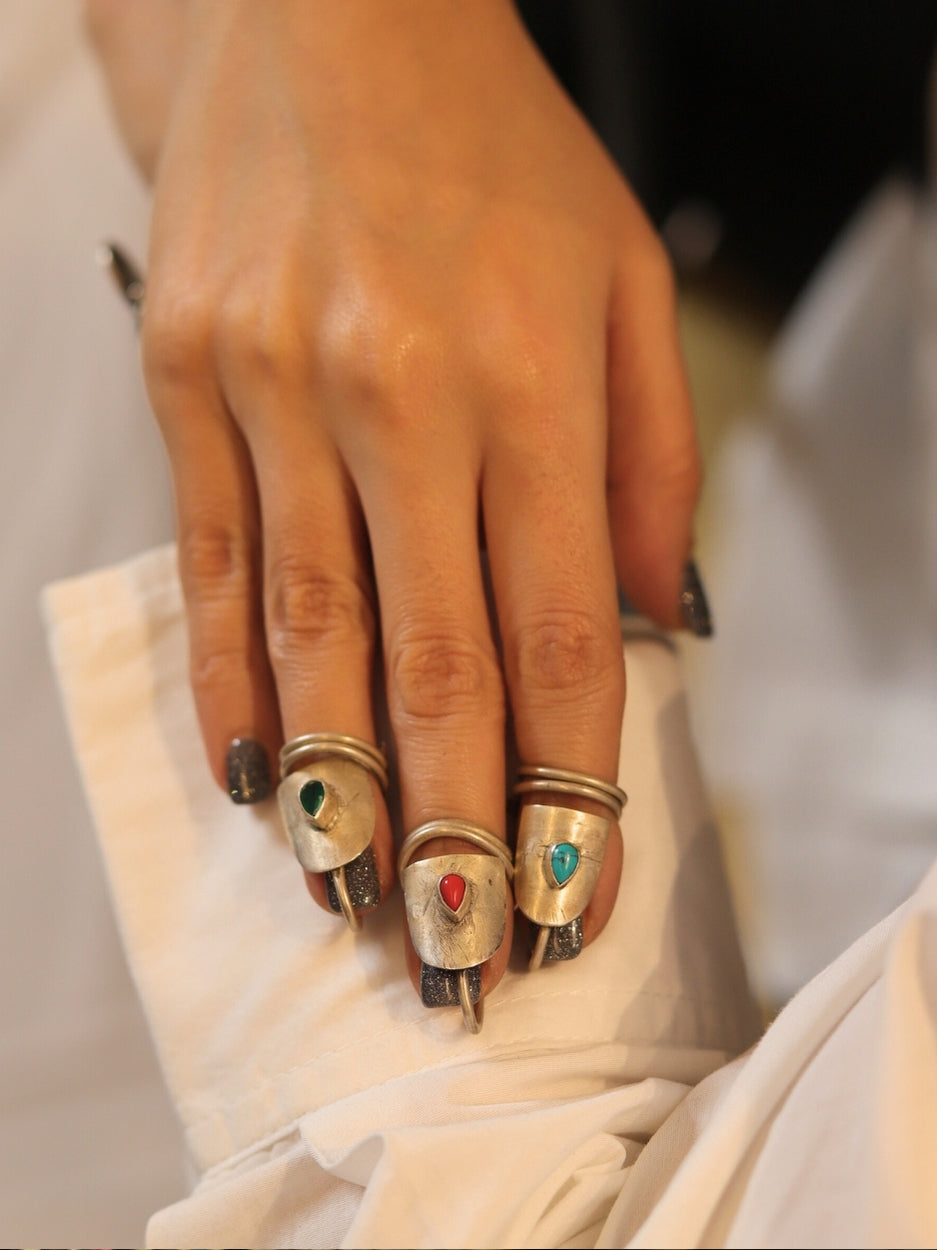 Nandini's Fav- The Holy Trinity Fingertip Ring
