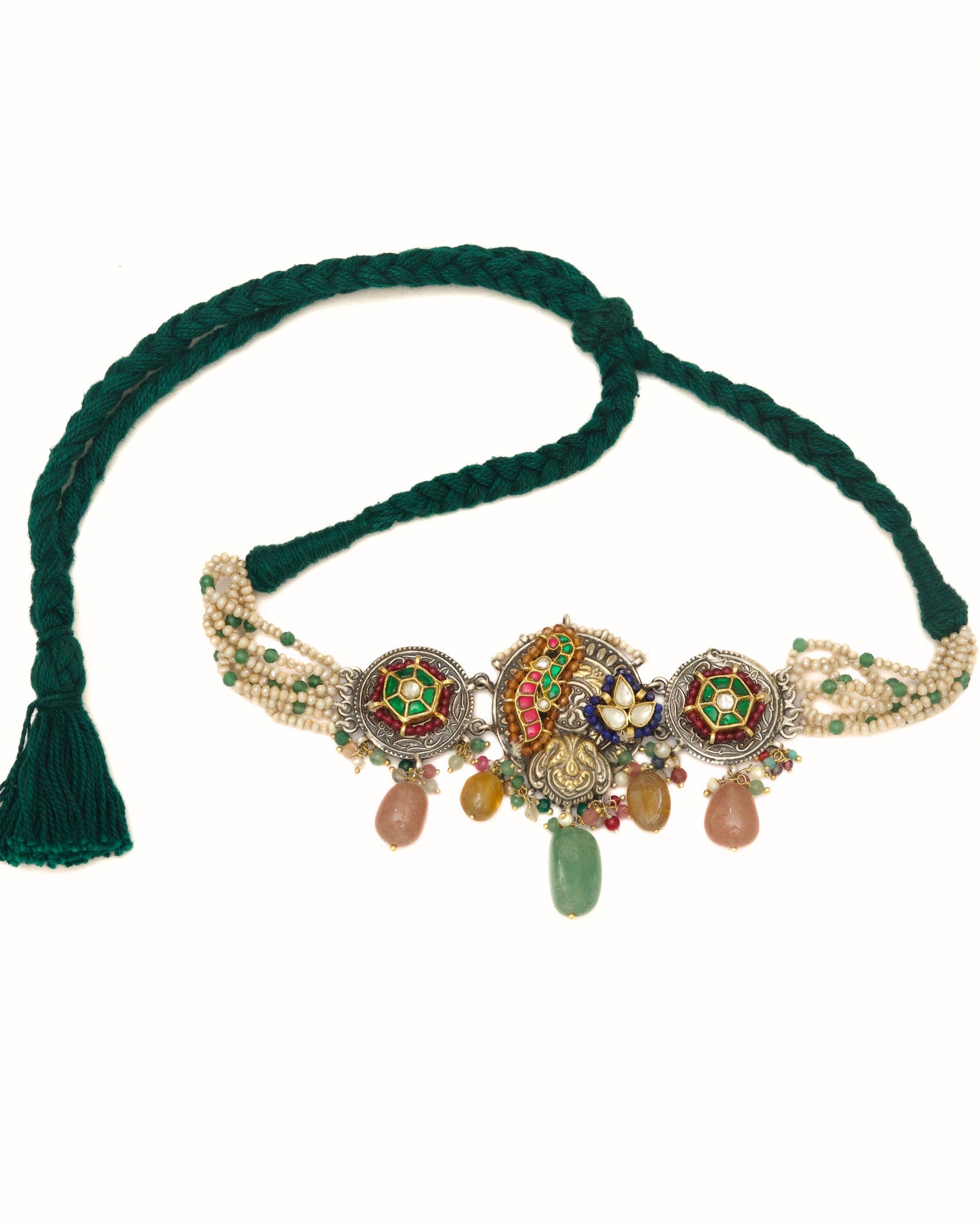 Triptych Pearl Choker