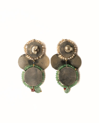 The Silver Shield Earrings