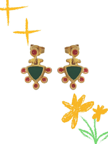 Desi Disco Studs