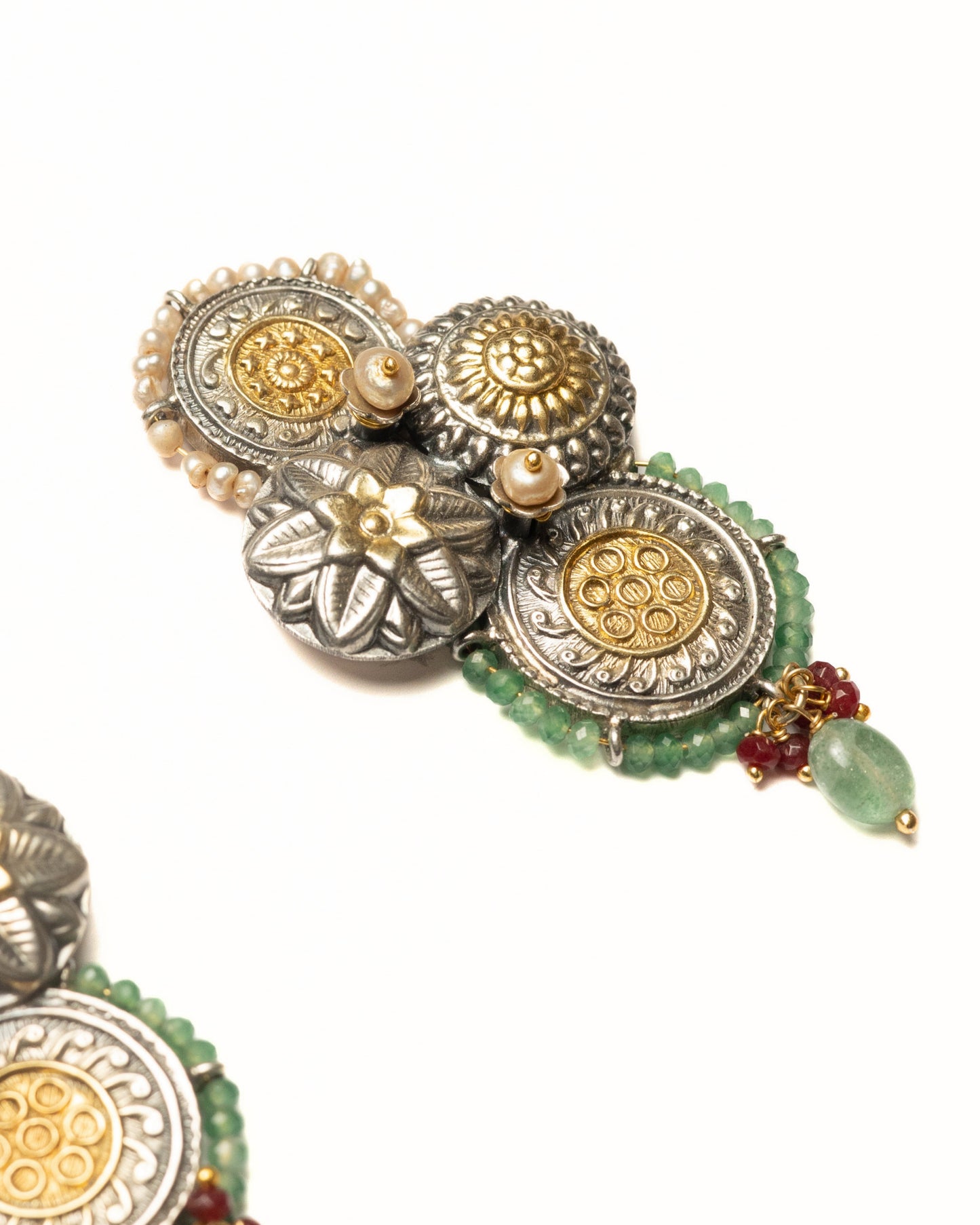 The Silver Shield Earrings