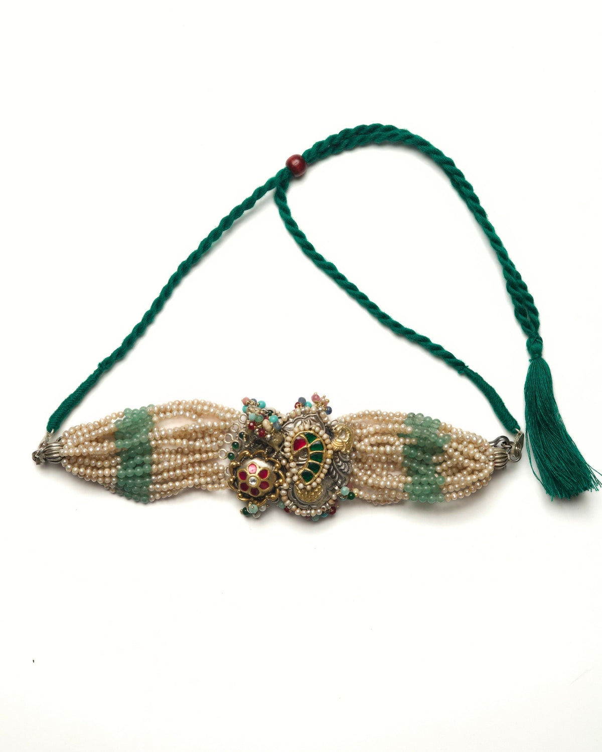 The Pearl Jam Bracelet cum Choker