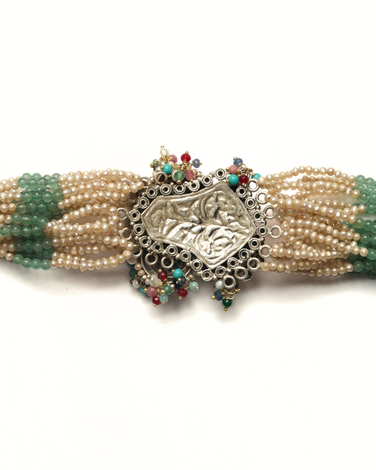 The Pearl Jam Bracelet cum Choker