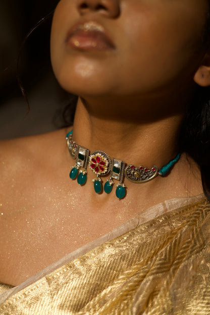 Forest Medallion Choker