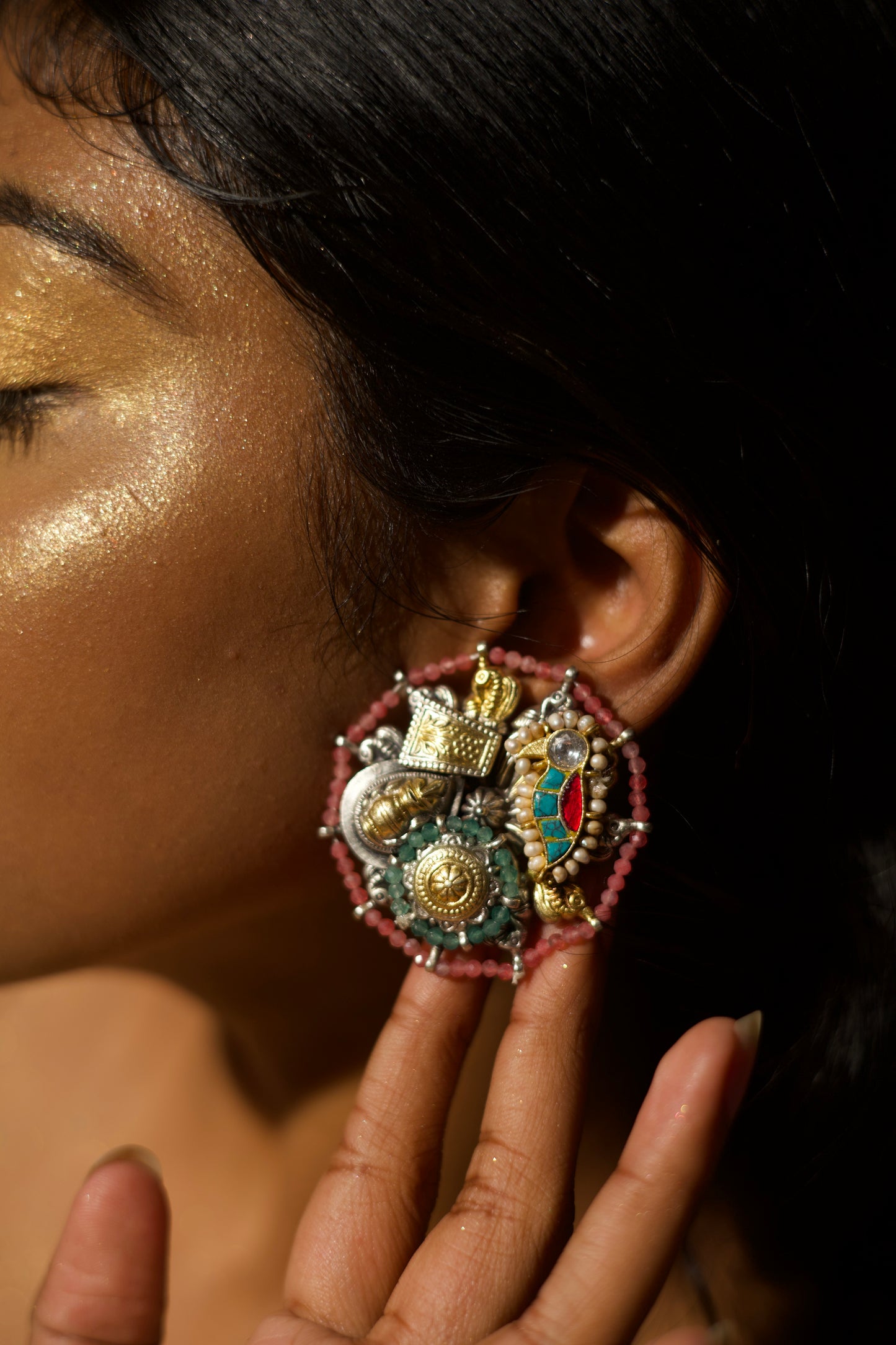 Cosmos Stud Earrings