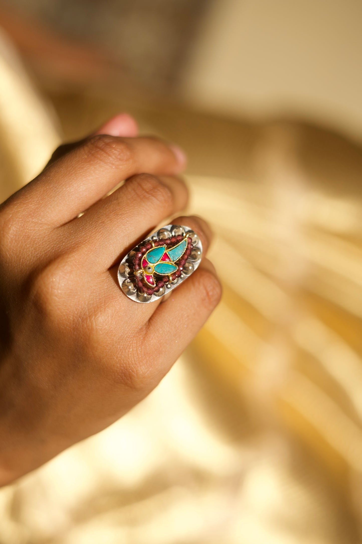 Perch & Parrot Ring