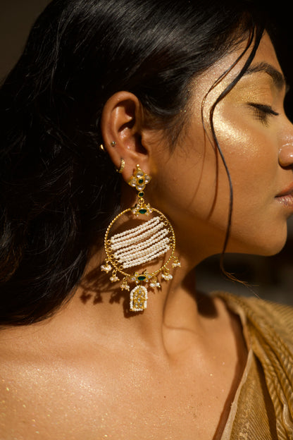 Matsya Bloom Jharokha Earrings