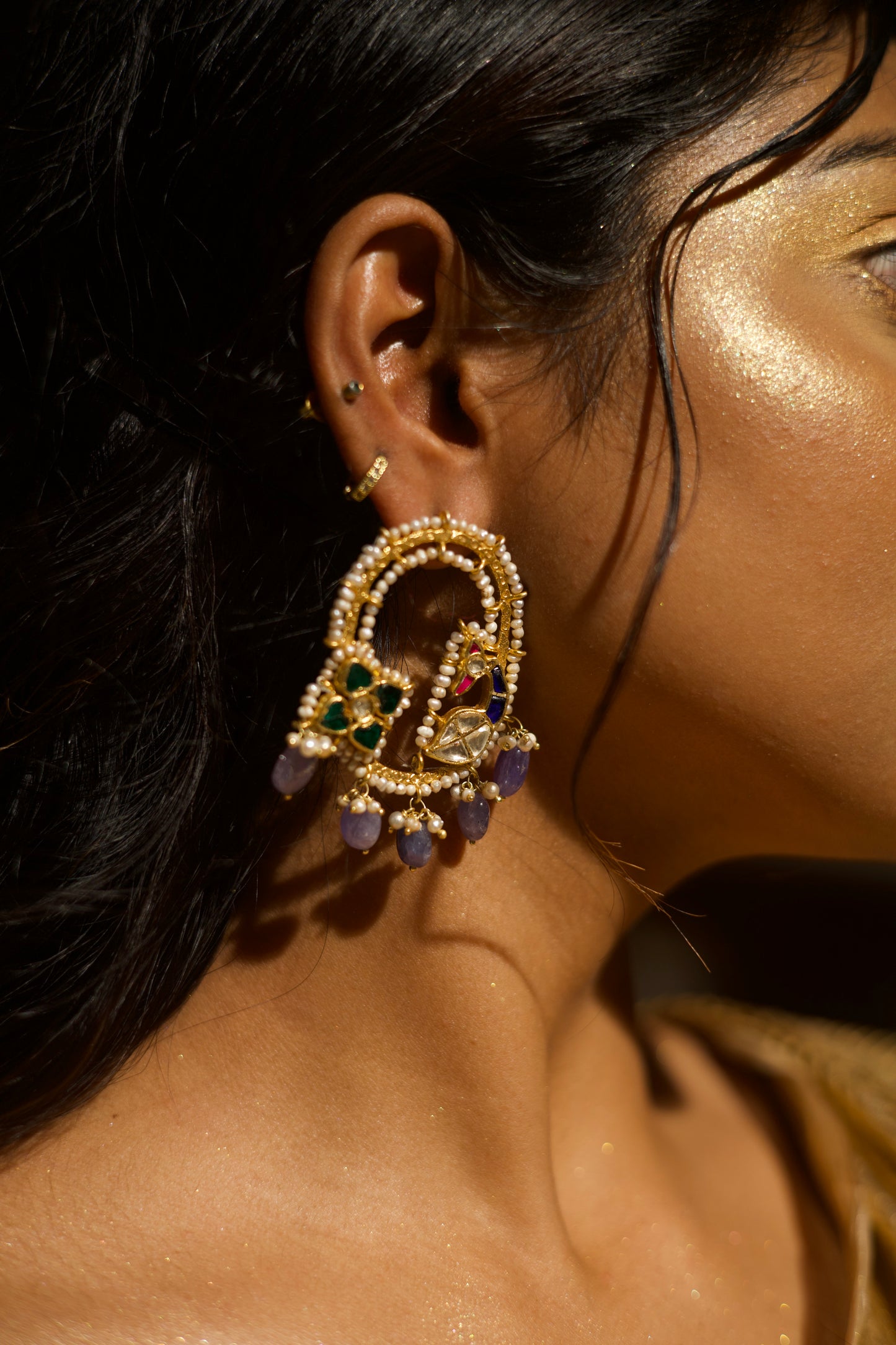 The Peacock Gate Earrings