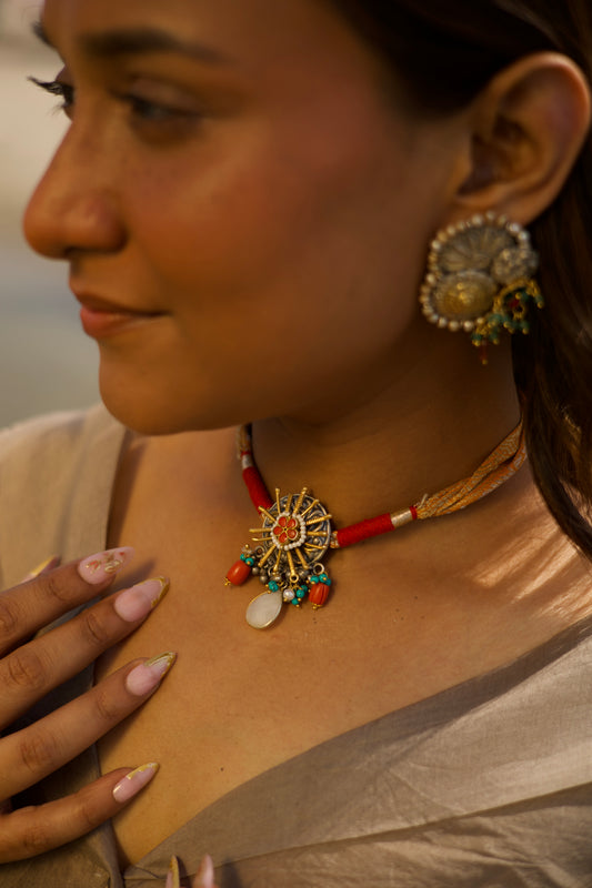 Sun & Silk Necklace