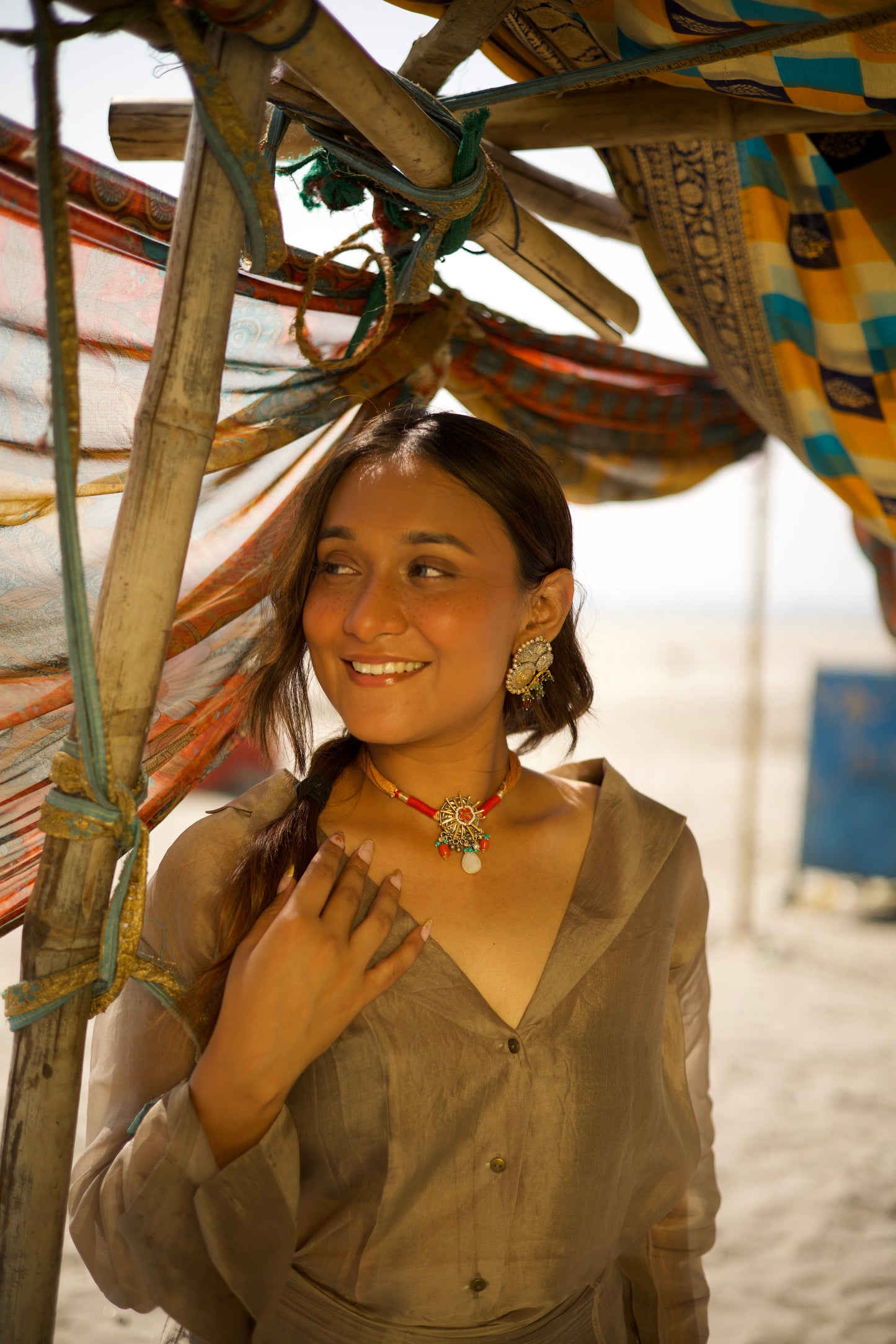 Bead & Dhaal Stud