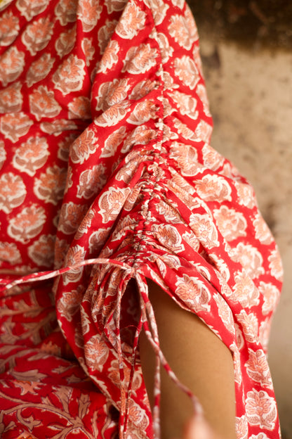 Bloomin' Drape Skirt Co-ord Set
