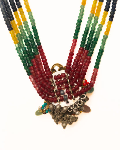 The Rainbow Jeweled Mor Maala