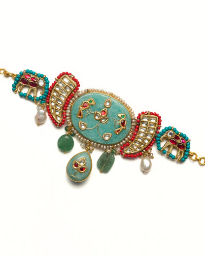 The Colour Me Curious Bracelet cum Choker