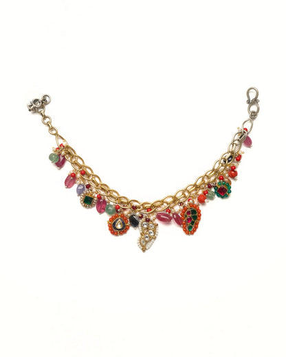 Two-Tone Tango Bracelet cum Necklace