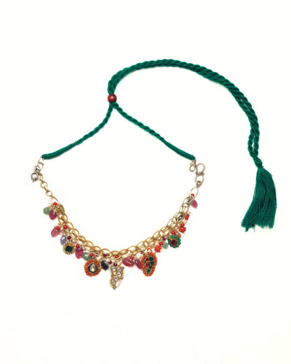 Two-Tone Tango Bracelet cum Necklace