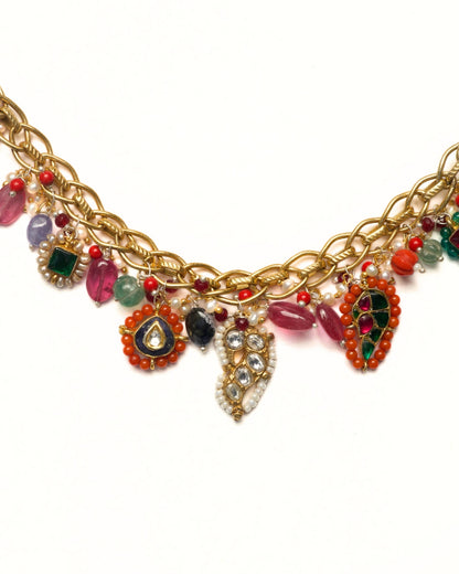 Two-Tone Tango Bracelet cum Necklace