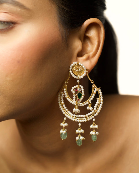 Moonframe Bird Earrings