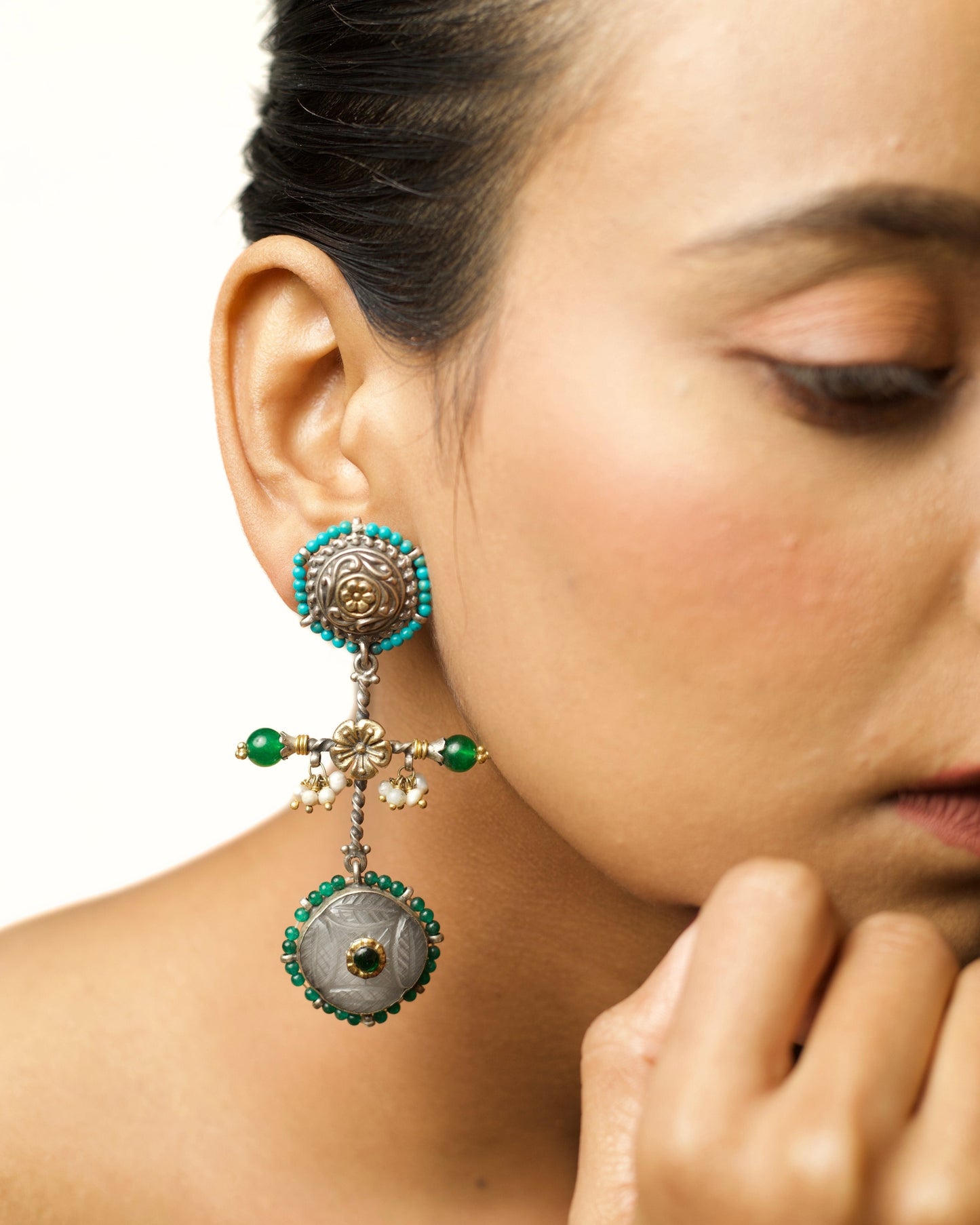 The Fourfold Form Earrings