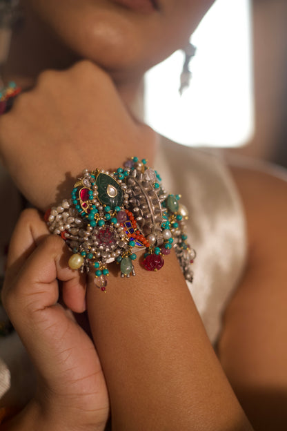 The Central Relic Bracelet Cum Choker